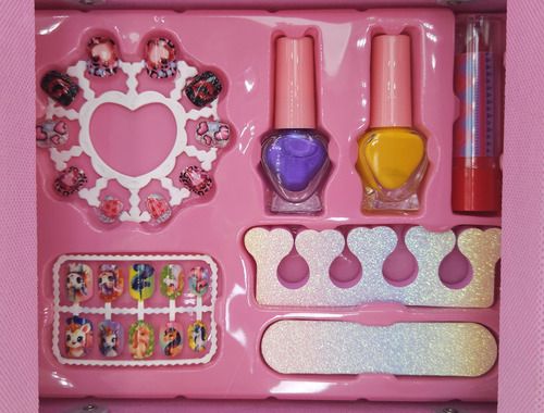 Kit de maquiagem para meninas: