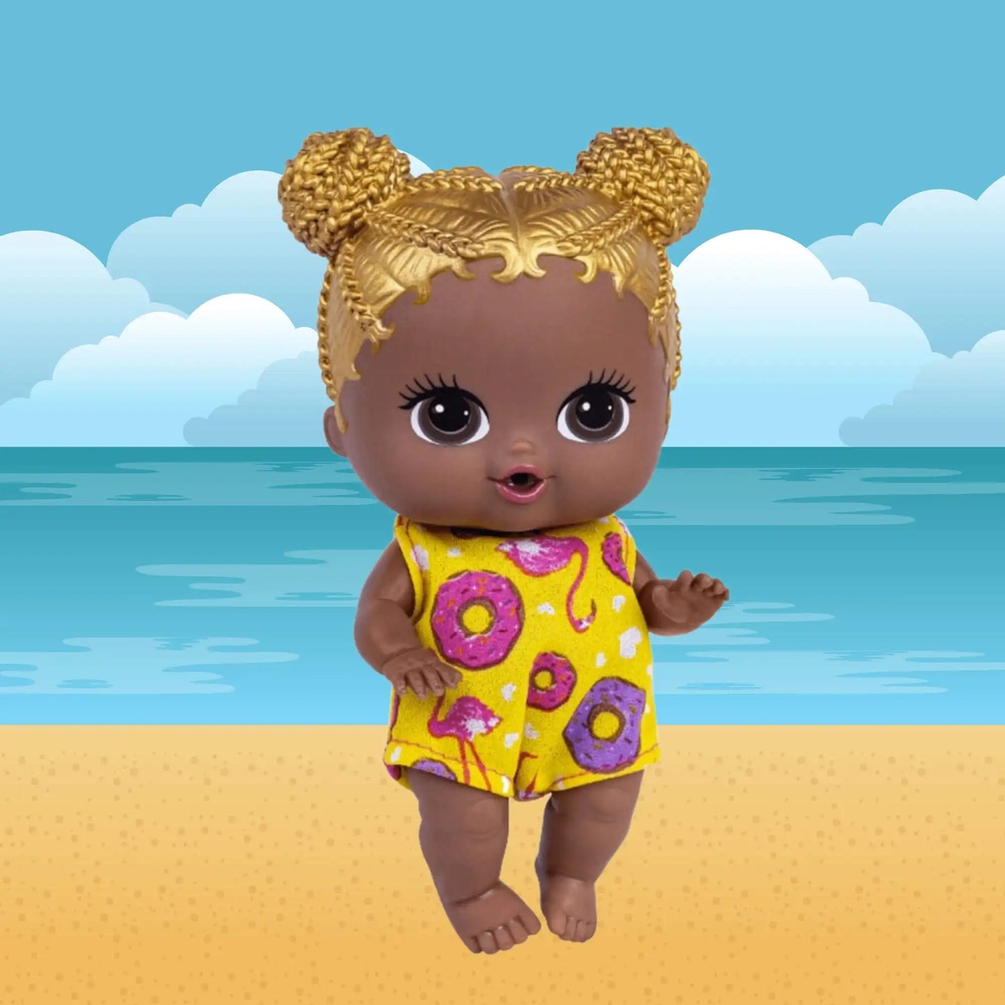 Coleção de bonecas Babys Mini Summer Assorted e Unitarista Super Toys - 496