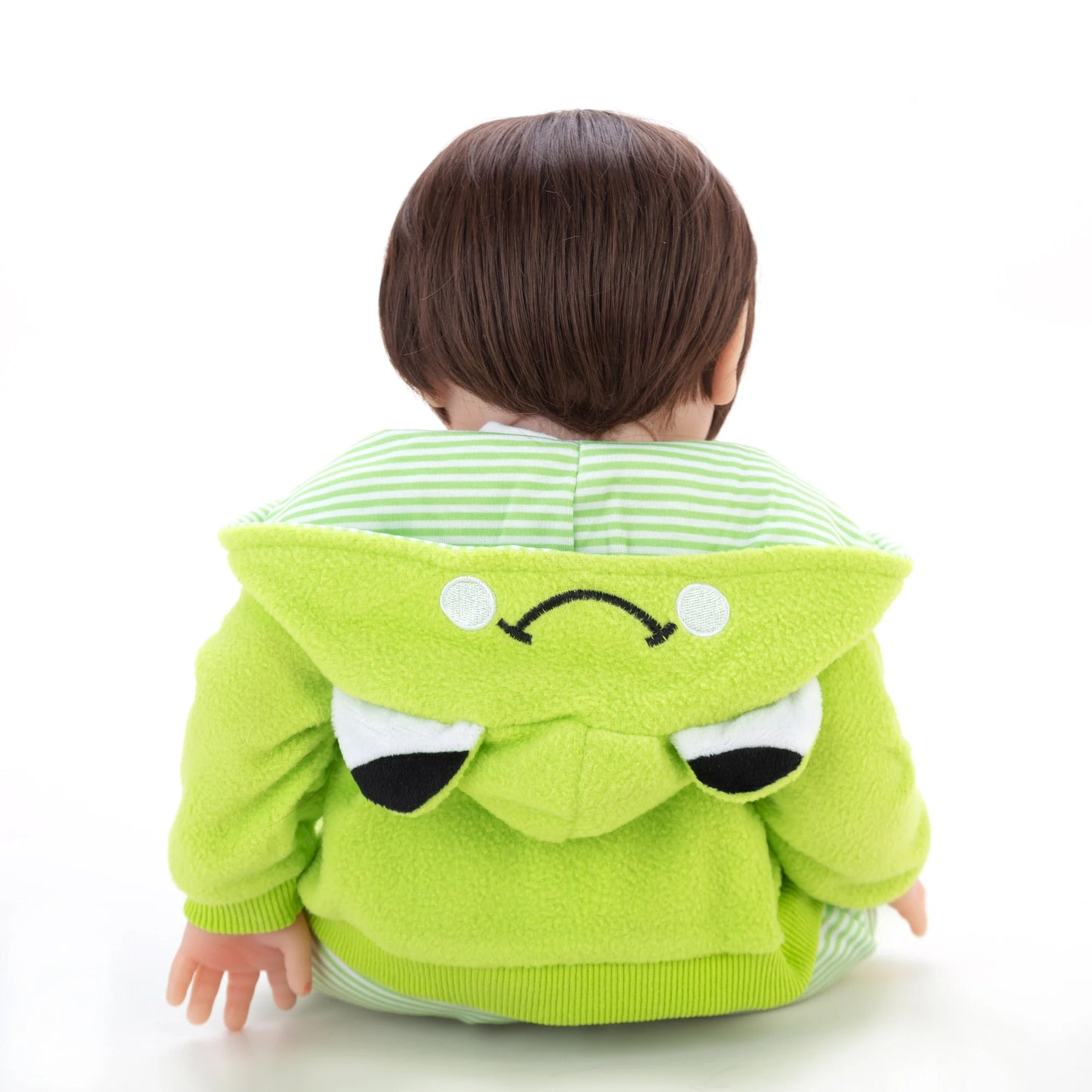 Boneco bebê reborn menino corpo silicone