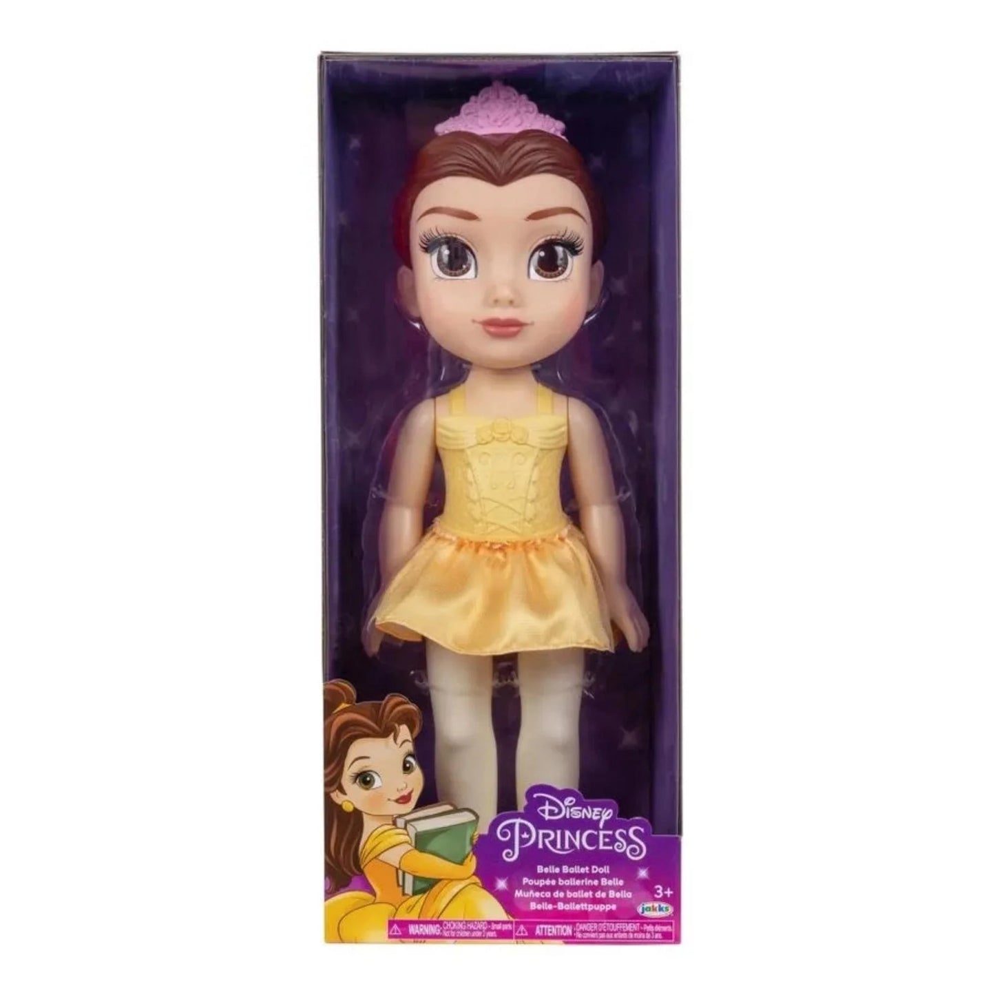 Boneca Bailarina Lindas Princesas Disney Articulada 38 Cm Recomendado 3+ Anos Multikids-BR2062