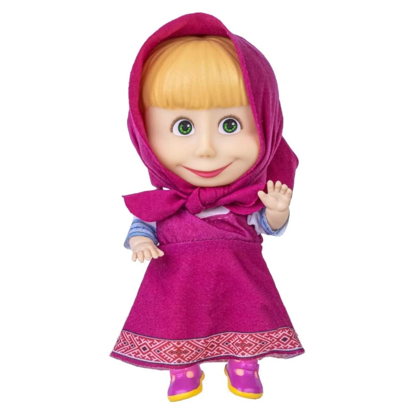 Boneca Masha e o Urso 18 cm com Acessórios para Crianças a Partir de 3 Anos Pratos-2569