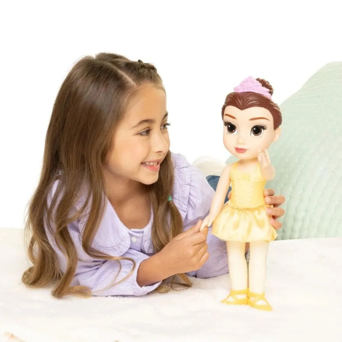 Boneca Bailarina Lindas Princesas Disney Articulada 38 Cm Recomendado 3+ Anos Multikids-BR2062