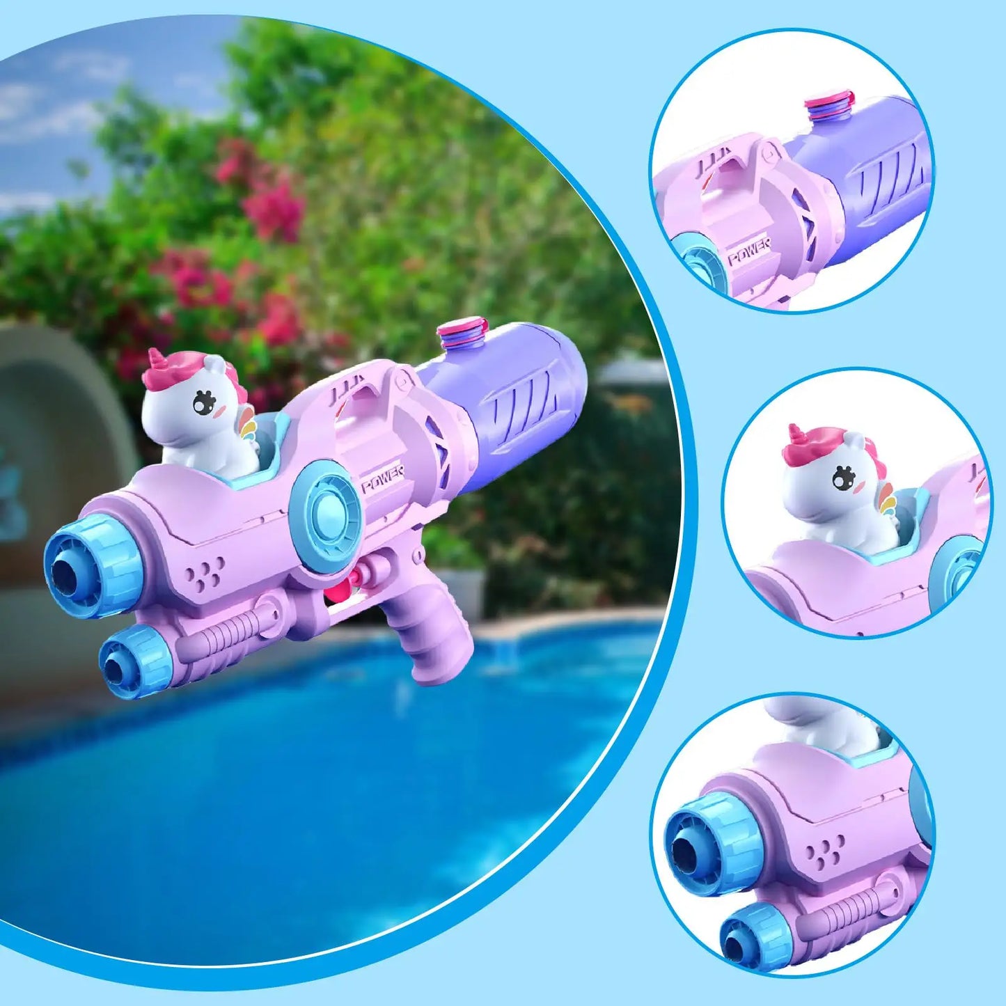 Brinquedo pistola de água para crianças