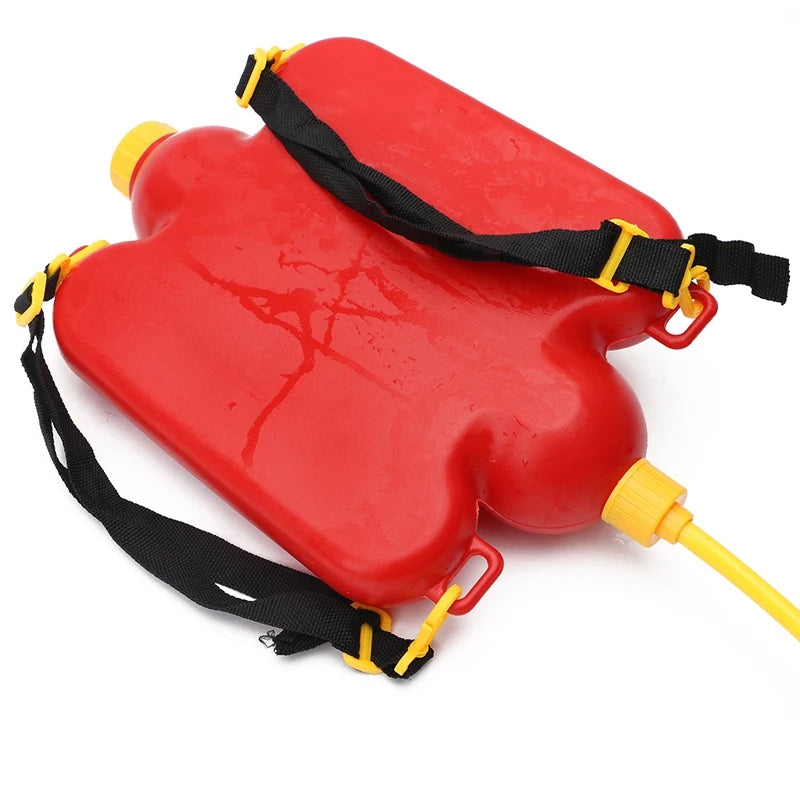 Mochila de bombeiro, pistola de água de grande capacidade, pistola de pulverização de água, pistola de tiro retrátil, brinquedos de imersão para piscina, jogos de praia, presente para crianças