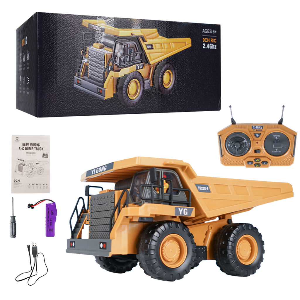 Escavadeira RC 1:20 Caminhão de controle remoto 2.4G RC Crawler Veículo de engenharia Caminhão de controle remoto Presentes de Natal para o dia das crianças