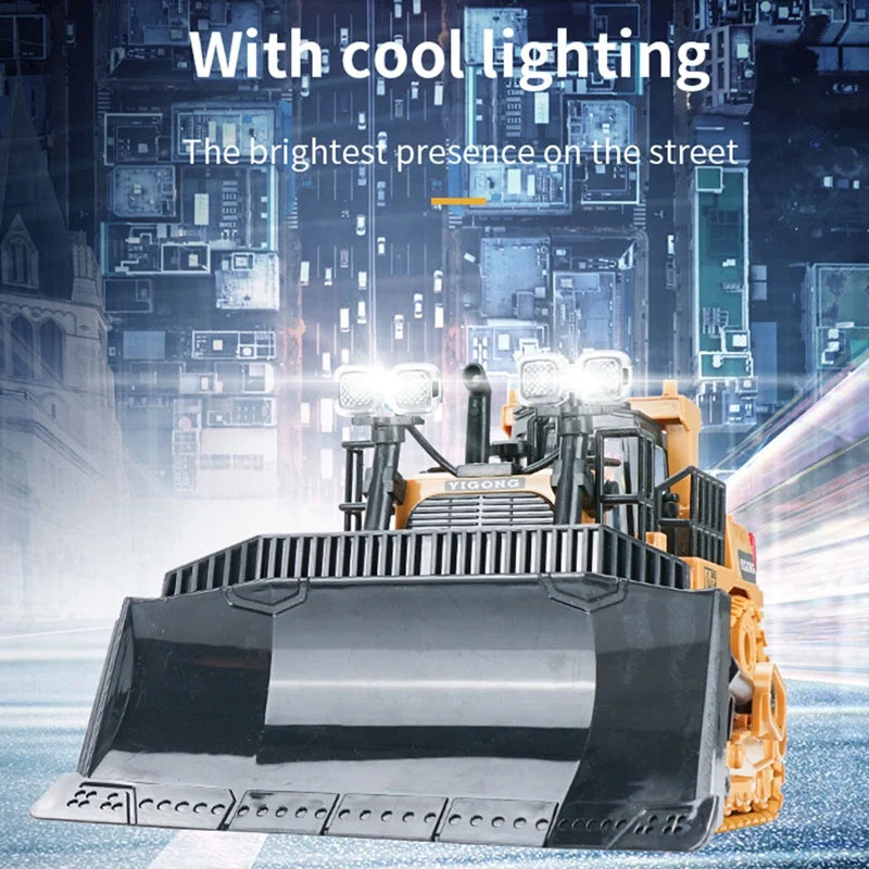 Escavadeira RC 1:20 Caminhão de controle remoto 2.4G RC Crawler Veículo de engenharia Caminhão de controle remoto Presentes de Natal para o dia das crianças