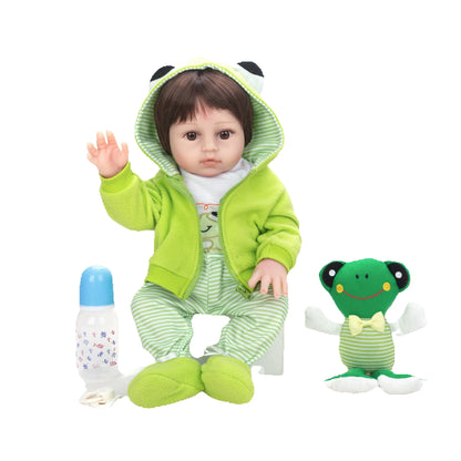 Boneco bebê reborn menino corpo silicone