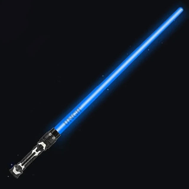 Espada Laser Sabre de Luz Vermelho e Azul Sabre Duplo Rave Transformação Presente Infantil Cosplay Arma Menino Brinquedo Piscante Legal
