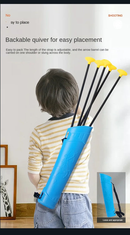 Conjunto de arco e flecha para crianças, conjunto de brinquedos de arco e flecha para atividades ao ar livre para crianças de 4 a 8 anos e 8 a 12 anos com flechas com ventosa para alívio do estresse de crianças e adultos