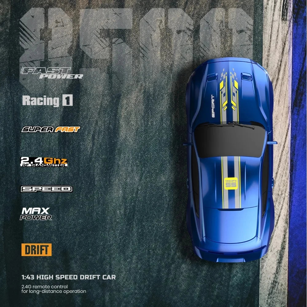 Carro de corrida com controle remoto