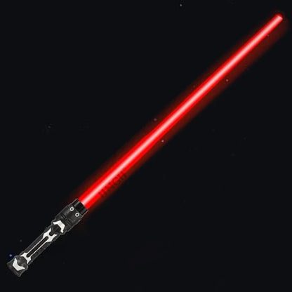 Espada Laser Sabre de Luz Vermelho e Azul Sabre Duplo Rave Transformação Presente Infantil Cosplay Arma Menino Brinquedo Piscante Legal