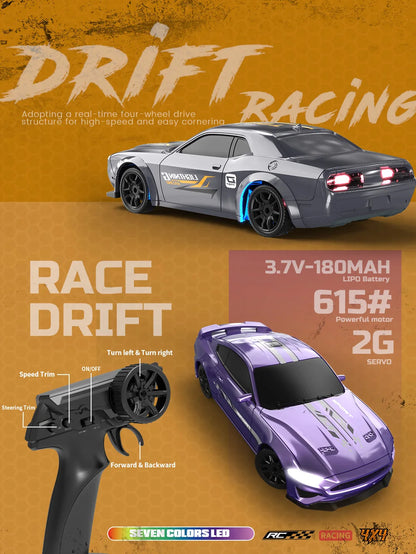 Carro de corrida com controle remoto