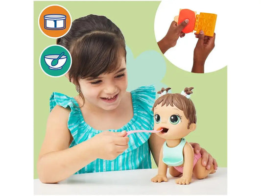 Boneca Baby Alive Hora de Pap Brunette