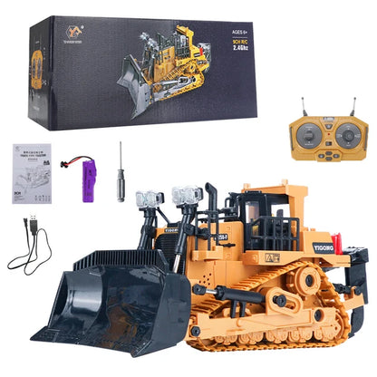 Escavadeira RC 1:20 Caminhão de controle remoto 2.4G RC Crawler Veículo de engenharia Caminhão de controle remoto Presentes de Natal para o dia das crianças