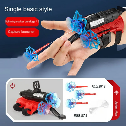 Personagens de anime brinquedos infantis conjunto de brinquedos de pulso figura de ação novo para lançador de luvas do Homem-Aranha Set Role Play Figures Hobbies