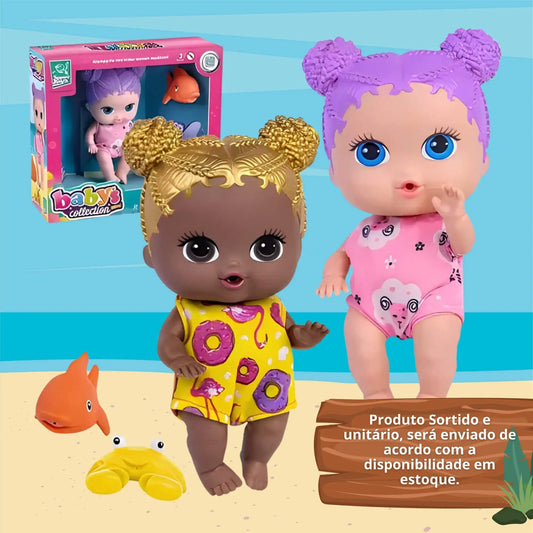 Coleção de bonecas Babys Mini Summer Assorted e Unitarista Super Toys - 496