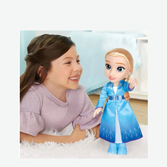 Boneca Princesa Disney Infantil Articulada Elsa Frozen BR1921