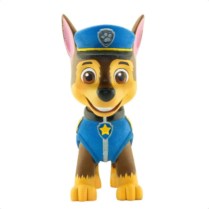 COMBO Boneco Gigante Chase + Mochila Infantil 45cm Patrulha Canina Candide Mimo Toys