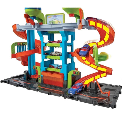 Pista Hot Wheels City Lava Rapido Mega Tower com 1 carro