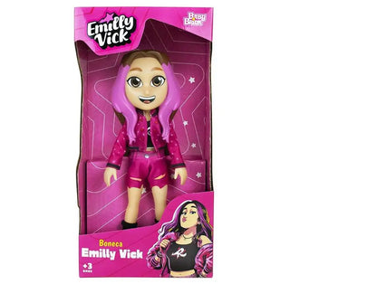 Boneca Emilly Vick Dos Rosa Baby Brink