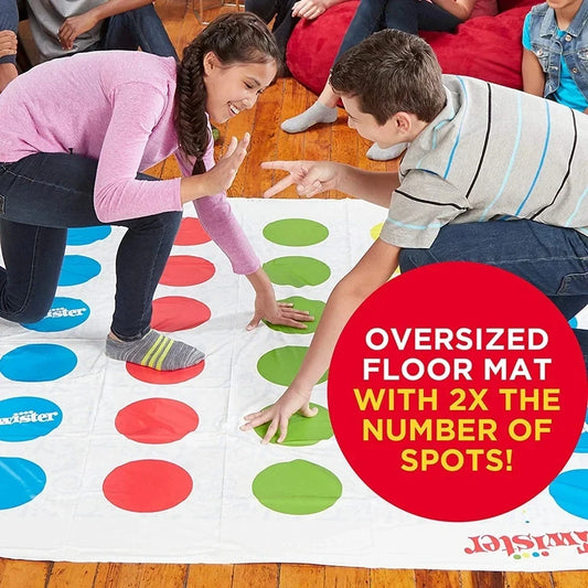 Jogo multijogador para festa em família Twister Games Brinquedos para ambientes internos e externos Jogo Twisting The Body para crianças Esportes para adultos Auxílio interativo