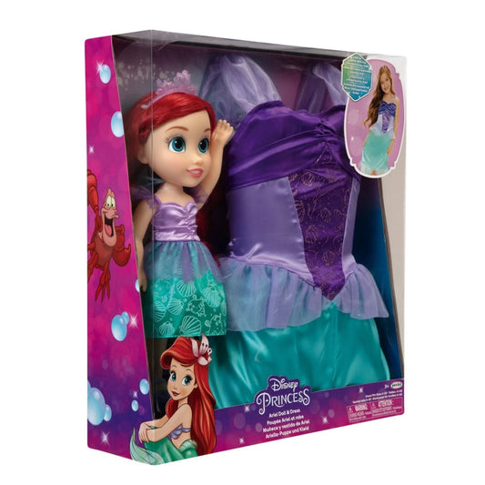Boneca Disney Ariel Adventure Boneca com Tamanho Fantasia Infantil + 3 Anos Multichildren-BR1932