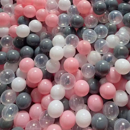 Bola esportiva para piscina, 100 peças, colorida, macia, para esportes ao ar livre, ondas do oceano, ecológica, antiestresse, brinquedo para crianças