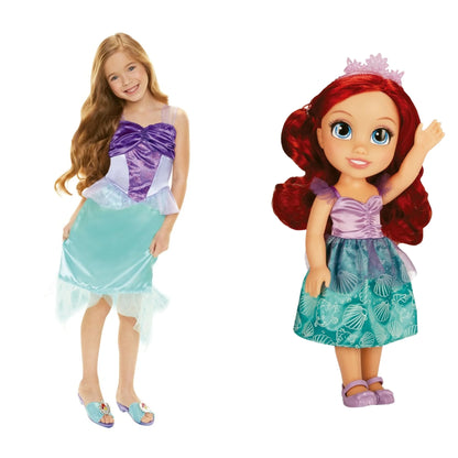 Boneca Disney Ariel Adventure Boneca com Tamanho Fantasia Infantil + 3 Anos Multichildren-BR1932