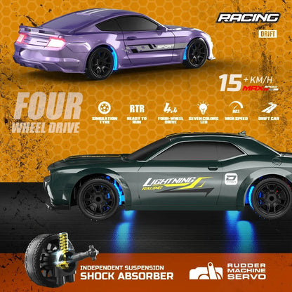 Carro de corrida com controle remoto