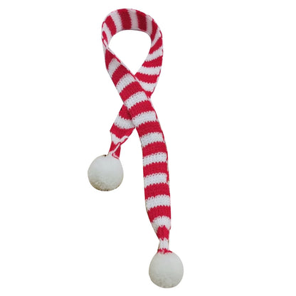 Para Labubu Clothes 17cm Boneca Natal Suéter Chapéu Conjunto V1 V2 V3 Boneca de Pelúcia Macaron Inverno Roupas de Ano Novo DIY Presente de Natal