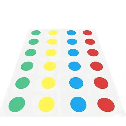Jogo multijogador para festa em família Twister Games Brinquedos para ambientes internos e externos Jogo Twisting The Body para crianças Esportes para adultos Auxílio interativo