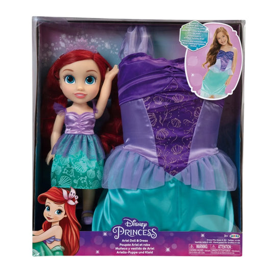 Boneca Disney Ariel Adventure Boneca com Tamanho Fantasia Infantil + 3 Anos Multichildren-BR1932